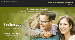 Desktop Screenshot of familydentistsanjose.com