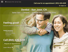 Tablet Screenshot of familydentistsanjose.com